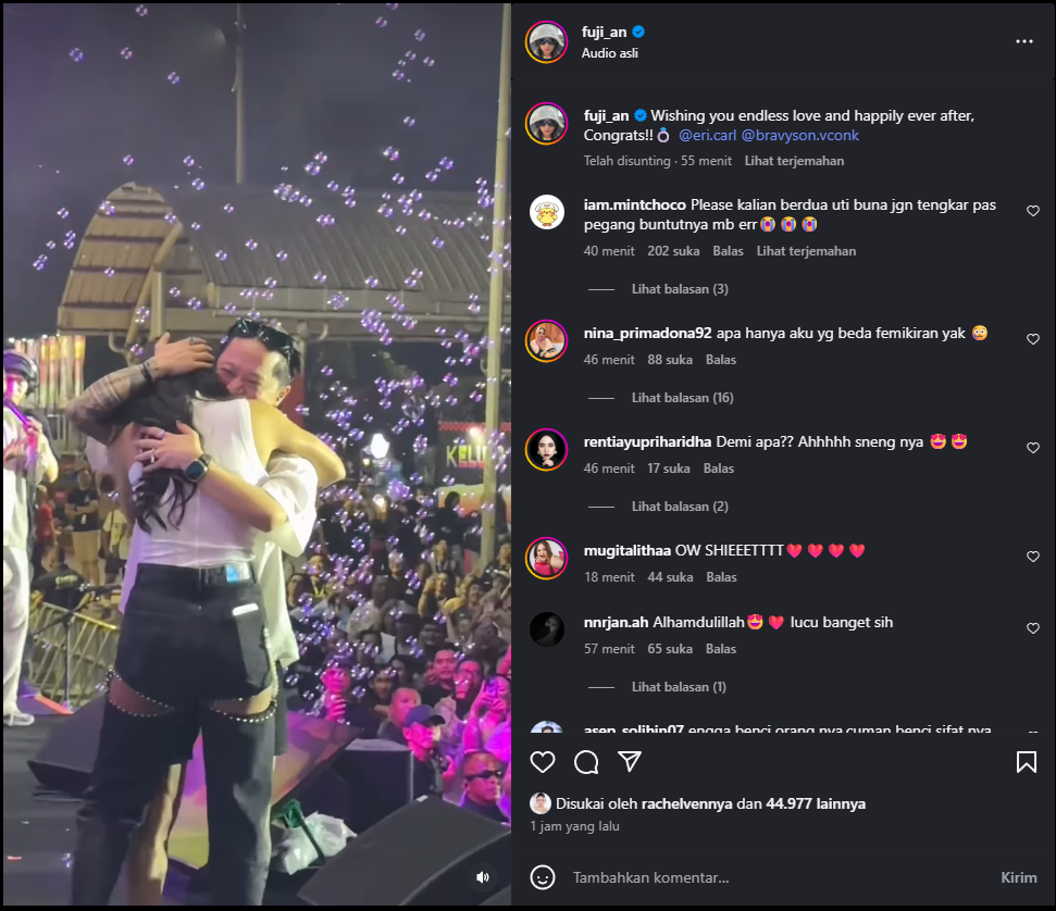 Erika Carlina terima lamaran DJ Bravy